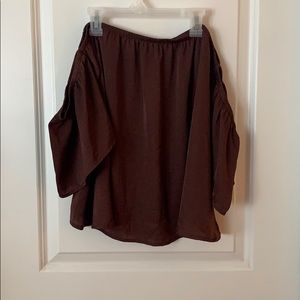 Off the shoulder blouse